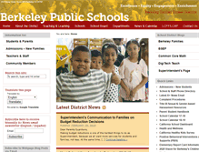 Tablet Screenshot of berkeleyschools.net